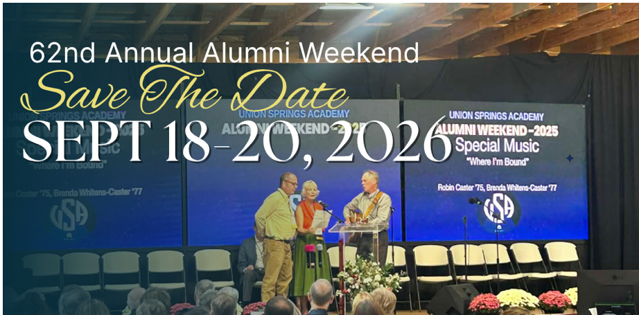 Alumni Weekend at Union Springs Academy